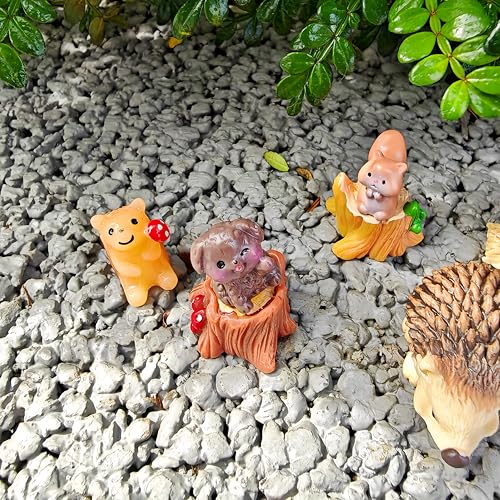 44PCS Miniature Garden Accessories Set (Mushroom)