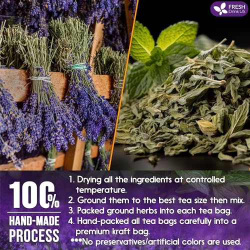 Premium 135 Tea Bags Lavender Mint Tea (135 TEA BAGS)