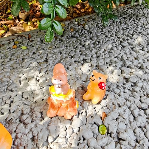 44PCS Miniature Garden Accessories Set (Mushroom)