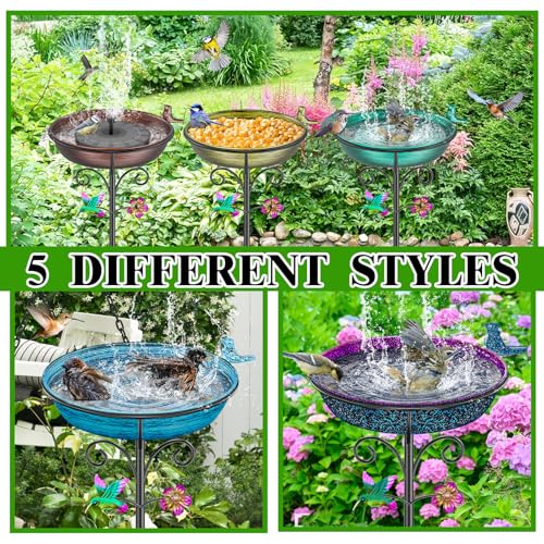 Metal Bird Bath for Outside