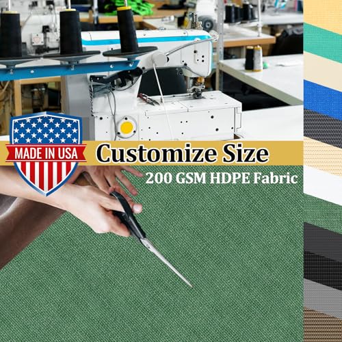 Customized Size 90% Sun Shade Cloth with Grommets