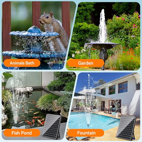 25W Solar Pond Pump 410GPH Dry (25W)