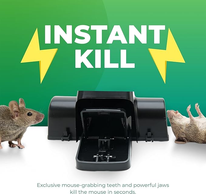 Rat Traps Indoor and Outdoor - 3 Pack Dual-Entry Large Rat Trap Outdoor and Indoor for Home, Garden and Restaurant with 99.9% Trap Rate | Easy to Use Rodent Traps with Safe Hands Free Design - UCatch