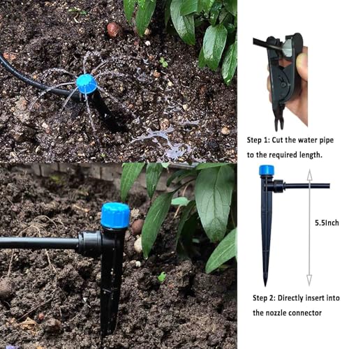 Drip Irrigation System with Timer for Garden (S5)