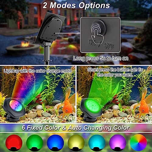 Solar Pond Lights