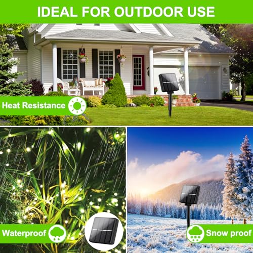Solar String Lights (Warm White / 40FT- 1Pack)