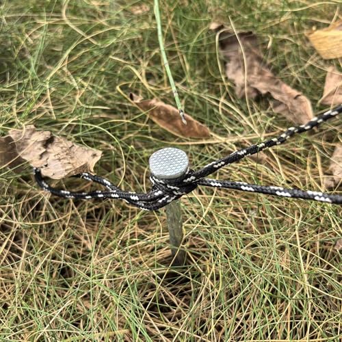 14 Inch Heavy Duty Spiral Galvanized Solid Metal Garden Stakes