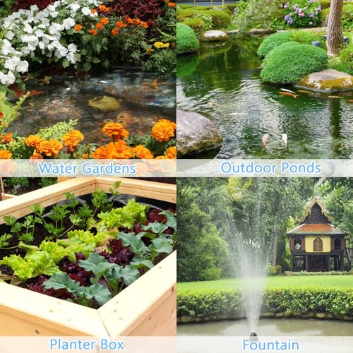 Reinforced PE Pond Liner 20 x 20 FT (20 x 20 ft)