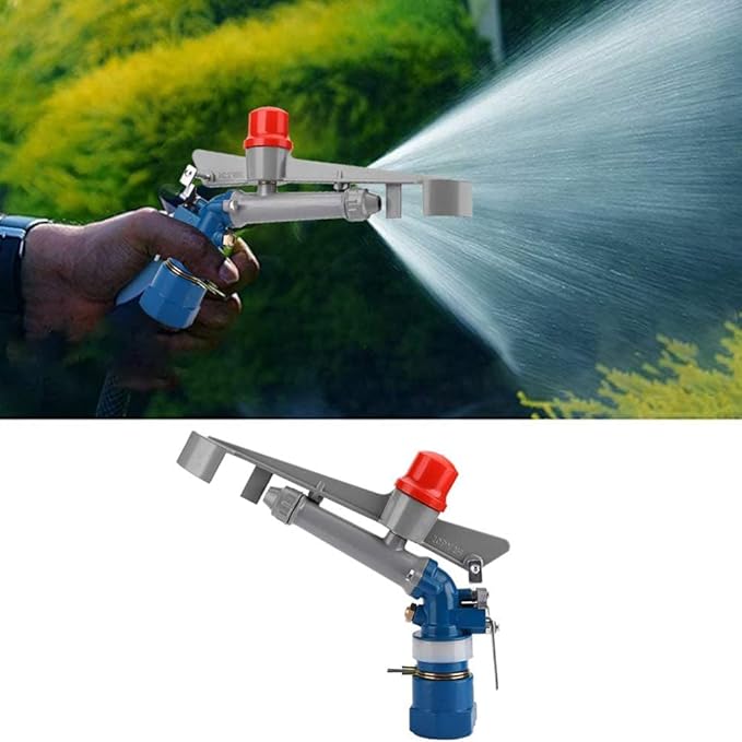 Irrigation Sprinkler Garden Water Spray,Agricultural Irrigation Spray,Large Area Agriculture Irrigation Watering Sprinkler,360° Adjustable Watering,for Farms,Orchards,Tea Gardens,Fores