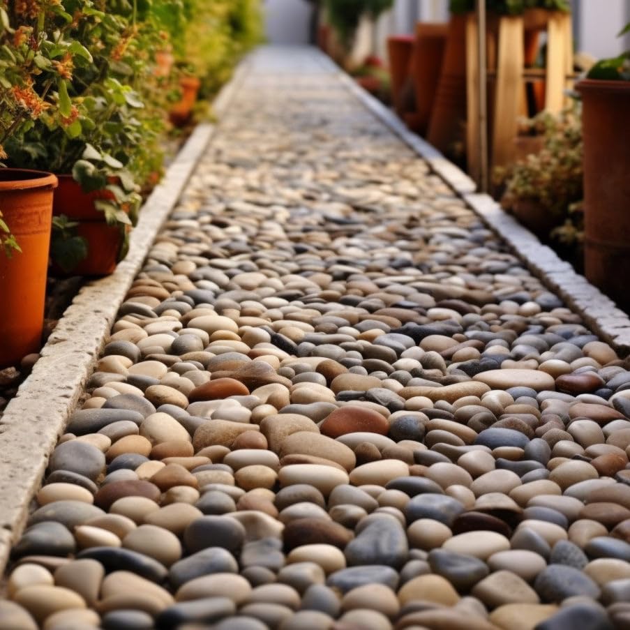 288 LBS River Rocks (Mixed Color / 288 LBS)