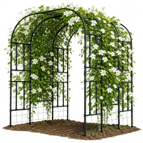 Garden Arch Trellis (59'' L x 47'' W x 87'' H)