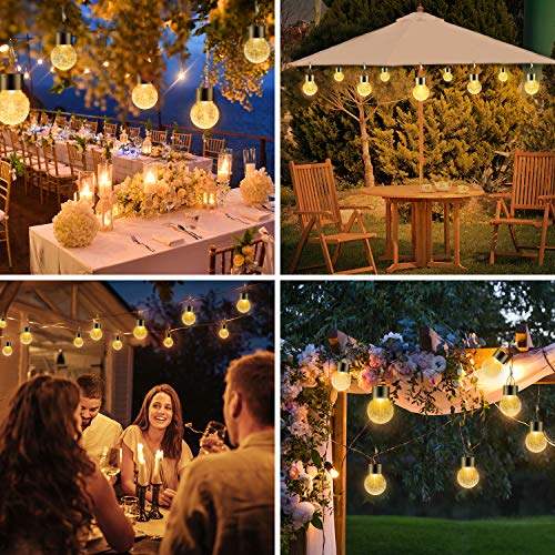 Solar Lights Outdoor Decorative 32 Pack (32 Count)