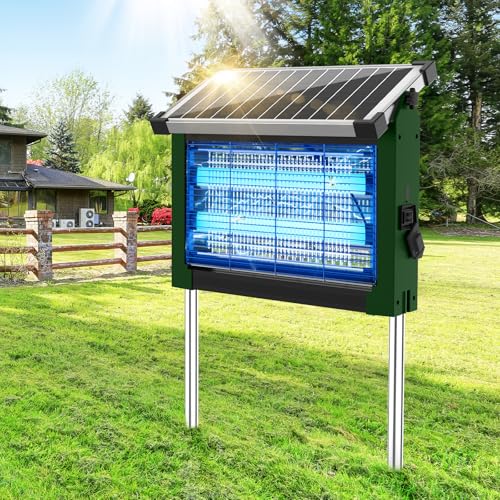 Solar Bug Zapper Outdoor (Army Green)