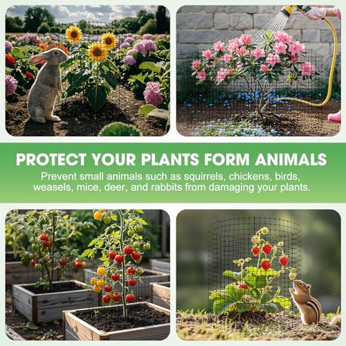 10 Pack Plant Protectors from Animals (16in-10Pack)