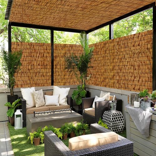 Reed Fencing Rolls (5×5FT / Brown)