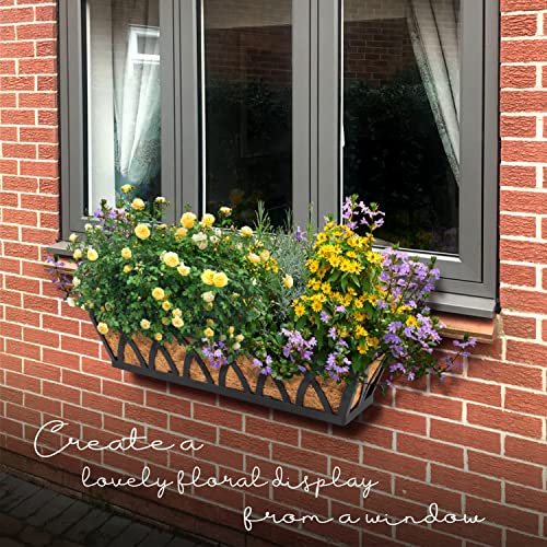 24" Hanging Window Box Basket w