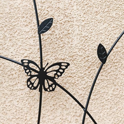 4 Pack Metal Garden Trellis for Climbing Plants