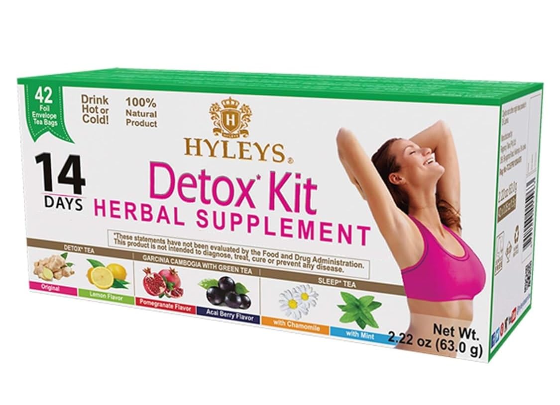 Detox Tea 14 Day Cleanse Kit (42 Count (Pack of 1))