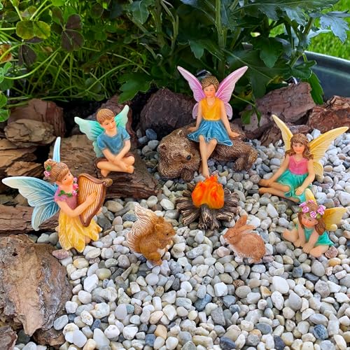 Fairy Garden Figurines (9 Count)