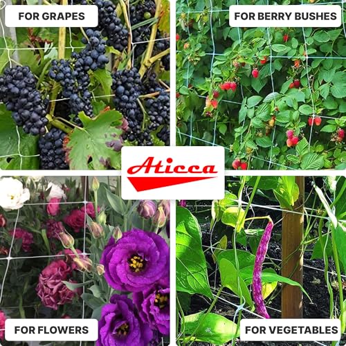 59 in x 328 FT Heavy Duty Plastic Trellis Netting 6