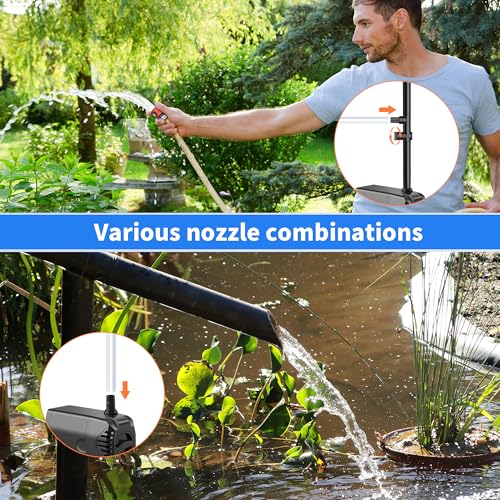 35W Solar Pond Pump 450GPH Dry (35W)