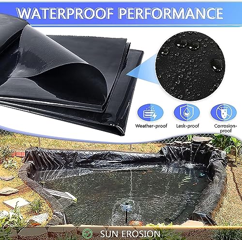 Pond Liner 20 x 30 Ft HDPE Pond Liners (20 FT x 30 FT)