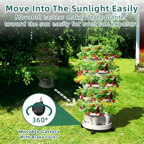 Strawberry Vertical Planter 2 Pack (2 Count)