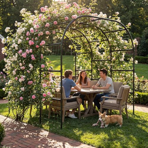 Garden Arch Trellis (88''H x 88''L x 88''W)