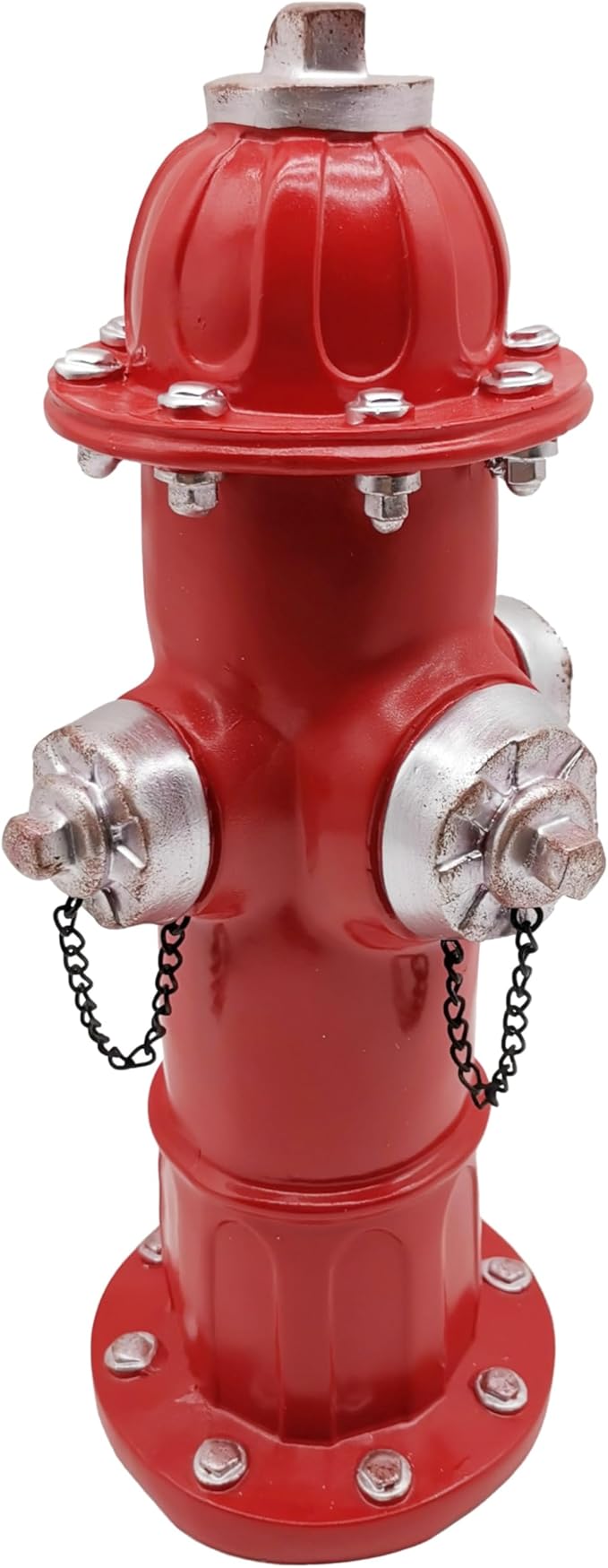 Garden Fire Hydrant Outdoor Statue, Puppy Pee Post Training Tool Resin Ornaments for Dog to Peed on, 14.5" Fire Hydrant Replica, Yard Lawn Backyard Sculpture Decor Firefighter Gifts for Men