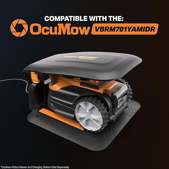 LawnMaster OcuMow Robot Mower Charging Station Garage Shelter – 952642