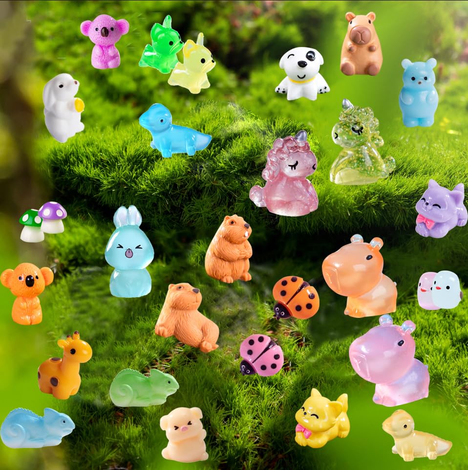 200 Pcs Mini Resin Animals