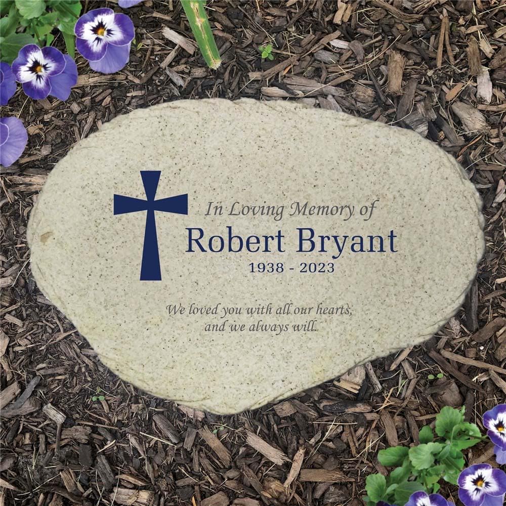 in Loving Memory Personalized Memorial Garden Stone (In Loving Memory / Large)