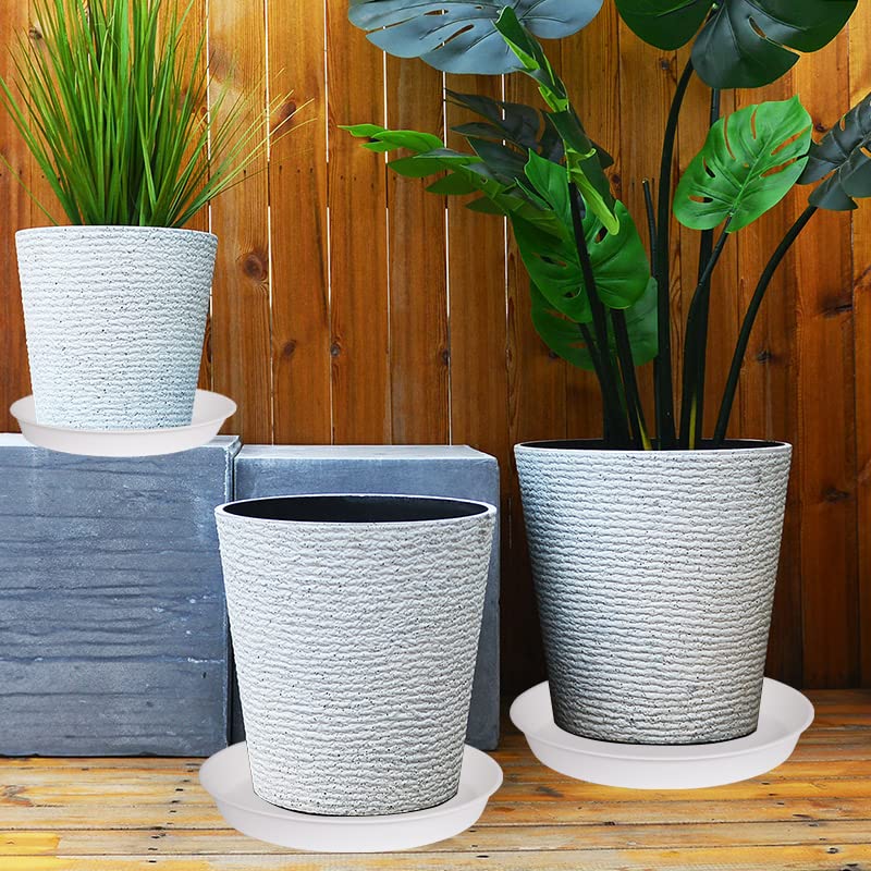 3 Pack of 26 inch Plant Saucer