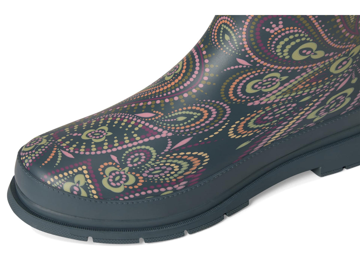 Printed Tall Rain Boot Organic Paisley 9 M