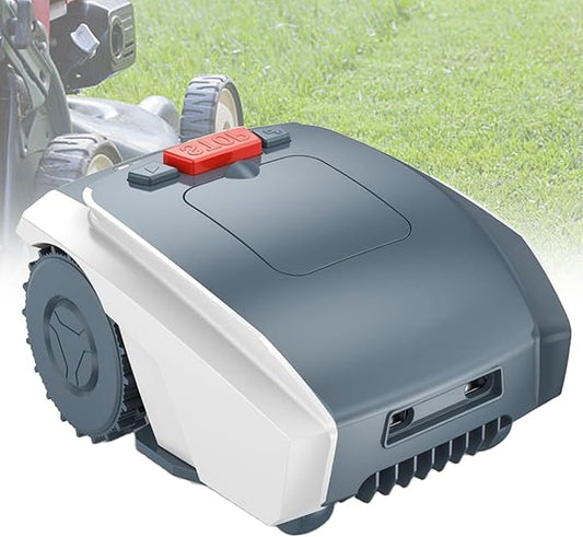 Robot Lawn Mower, Automatic Robot Mower, Self-Charging APP Connected Mowing Robot, Maximum 1500m Lawn Area