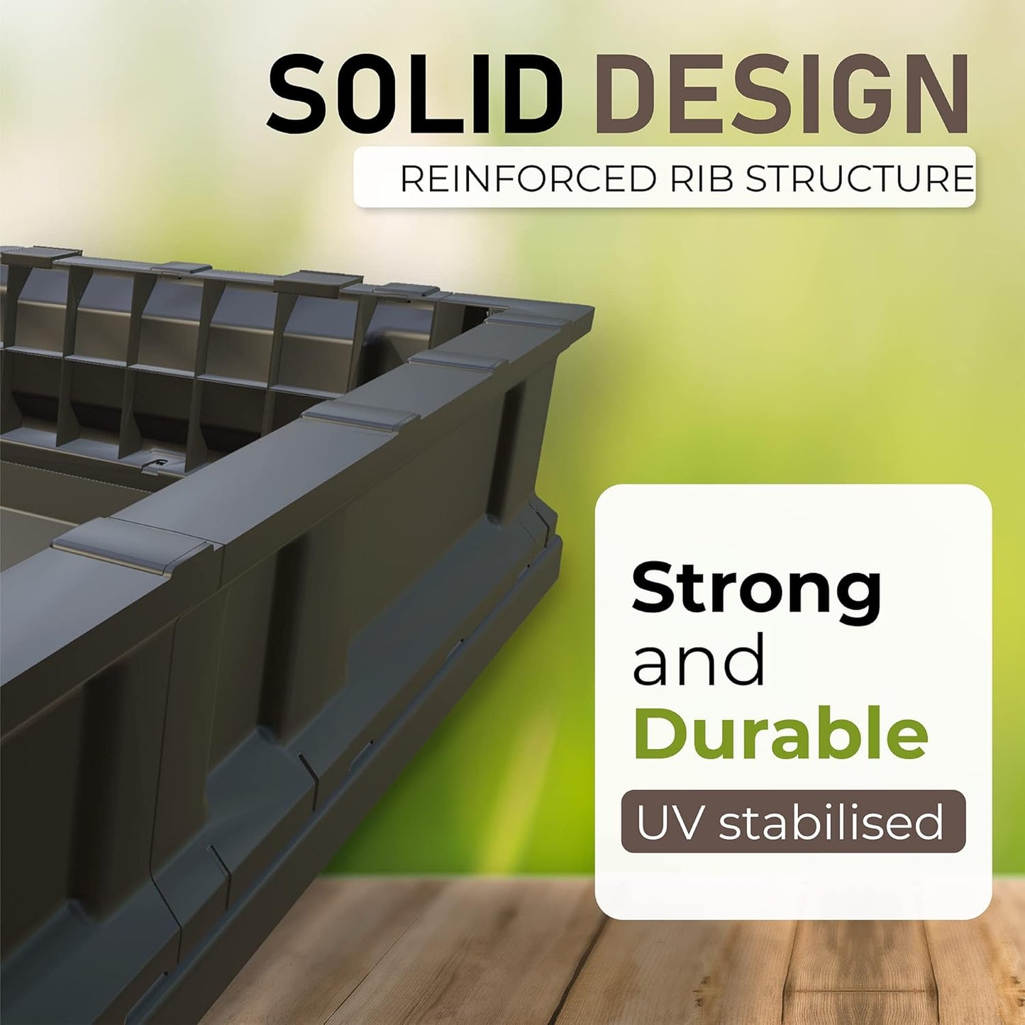 Vegepod - Raised Garden Bed - Self Watering Container Garden Kit with Protective Cover, Easily Elevated to Waist Height, 10 Years Warranty (Medium)