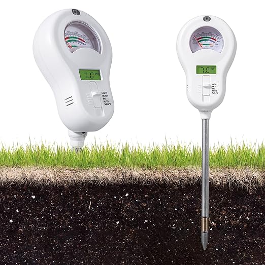 Soil Moisture Meter, Plant Water Monitor, Hygrometer Sensor for Gardening, Farming, Indoor and Outdoor Plants (Basic Style)