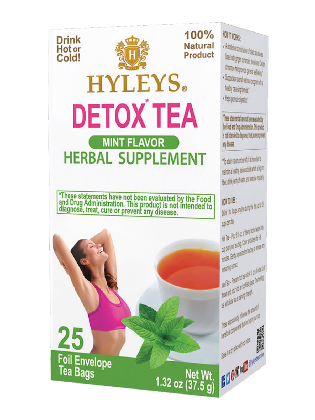 Detox Tea for Cleanse (25 Count (Pack of 1))
