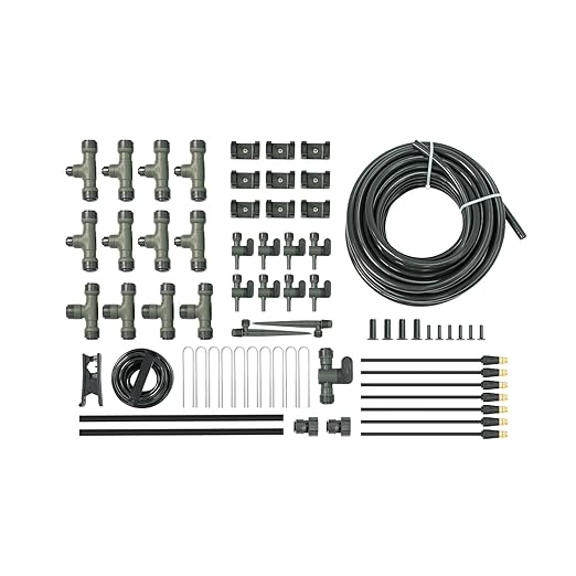 Vego Garden Irrigation Kit - Drip Irrigation System for Raised Garden Beds, Efficient Watering Solution for Vegetables, Flowers, and Plants, Easy DIY Installation