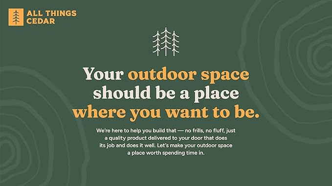 All Things Cedar RG72 6-ft x 2-ft Cedar Raised Garden Box | Expandable Plant Bed, Stackable Wooden Planter - Easy Assembly, Western Red Cedar Build, Outdoor Vegetable Gardening Solution