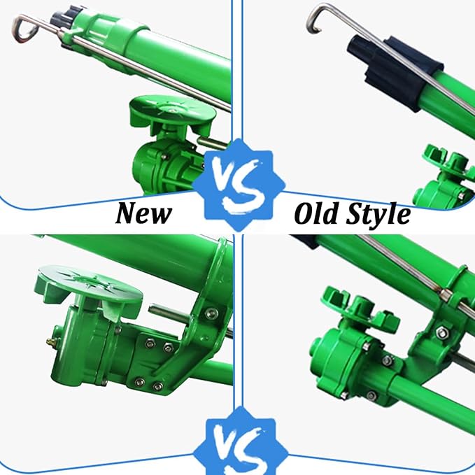 Farm Irrigation Sprinkler, Adjustable Watering Spray, 360° Large Area Watering Spray, Irrigation Watering Sprinkler for Farms Orchards Tea Gardens Forestry Lawn