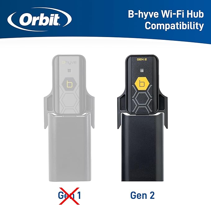 Orbit 24634 B-hyve XD 4-Port Smart Hose Watering Timer,(Pack of 3)