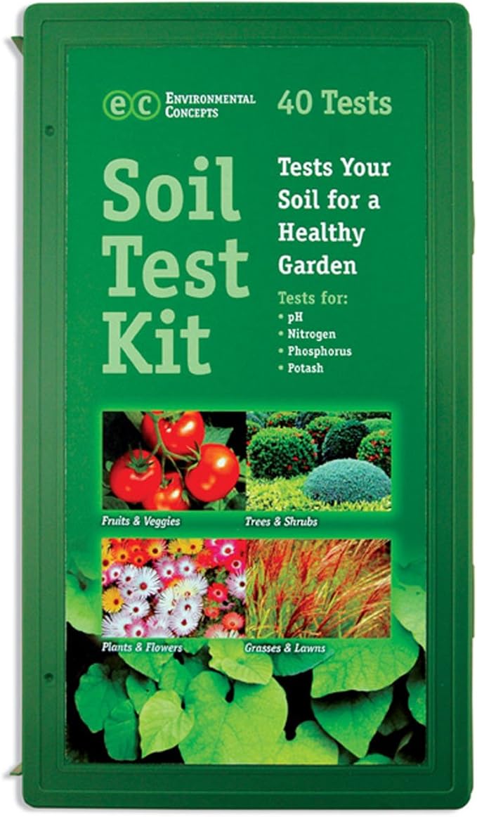 Luster Leaf Products Luster Leaf 1662 Professional Soil Kit with 40 Tests, Green
