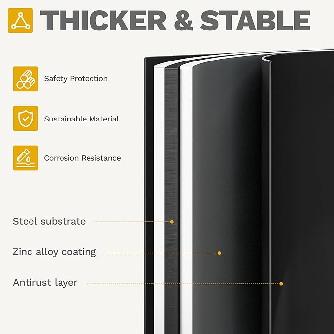 DWVO 2pcs 8 x 4 x 1 FT Raised Garden Bed Kit, Outdoor Galvanized Flower Bed with Safety Rubber and Gloves, Large Metal Planter Box for Vegetables, Flowers, Herbs, Fruits, Black