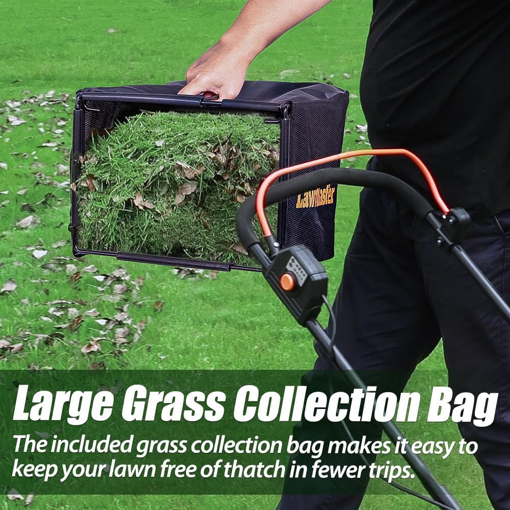 LawnMaster CLMF4817E 48V MAX* Brushless Mower with 2X24V MAX* 4.0Ah Battery and a Dual Charger