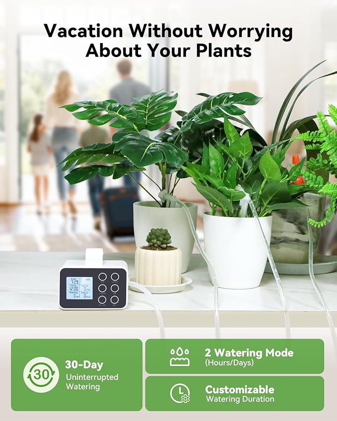 BAOSHISHAN Automatic Plant Watering System and 28pod Hydroponic Tower