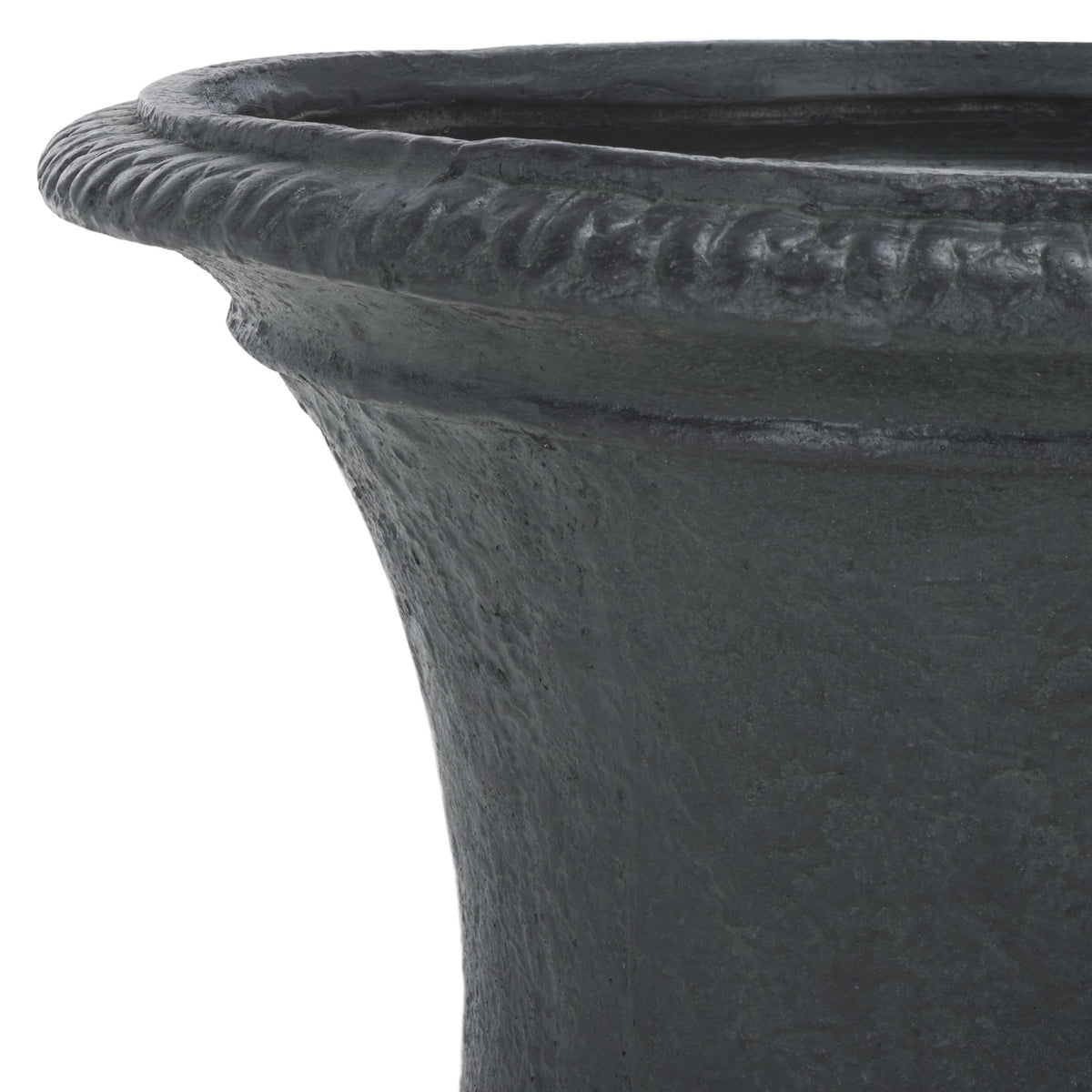 Outdoor Paven Outdoor Urn Planter (Black)