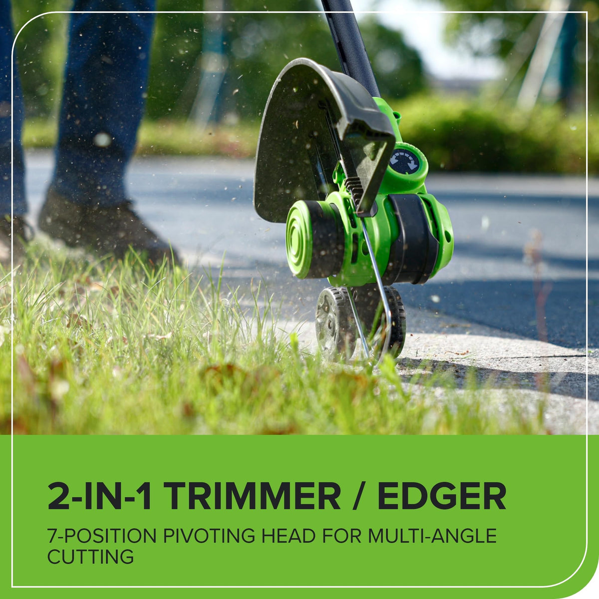 24V 12 in Cordless String Trimmer (String Trimmer / 12" Trimmer Deluxe (4.0Ah))