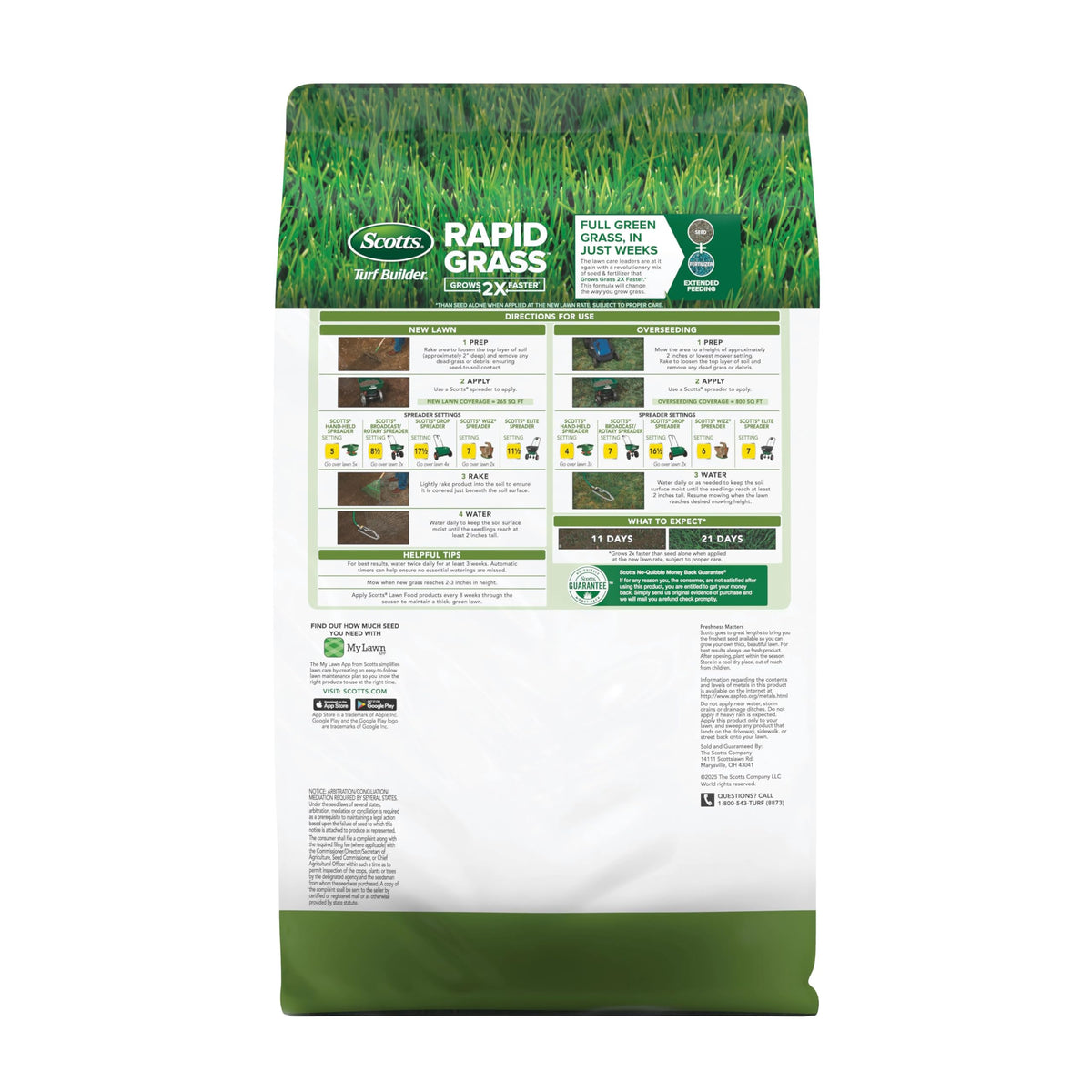 Turf Builder Rapid Grass Tall Fescue Mix (2.4 lb.)