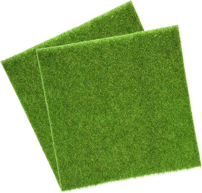 2 Sizes Synthetic Artificial Grass Mat Turf Lawn, Indoor Outdoor Balcony Garden Synthetic Grass Mat for Home Decor(30 * 30cm)